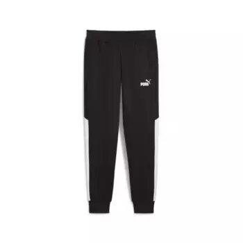 Тренировочные брюки PUMA "POWER COLORBLOCK SWEATPANTS FL CL", черный
