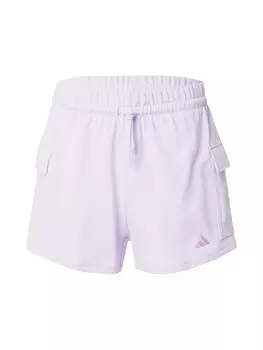 Тренировочные брюки свободного кроя ADIDAS SPORTSWEAR Essentials, цвет Light purple