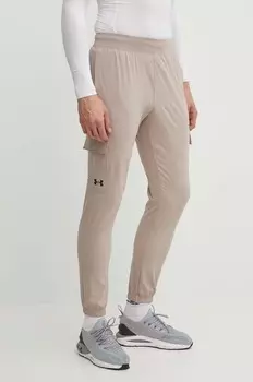 Тренировочные брюки Under Armour, бежевый
