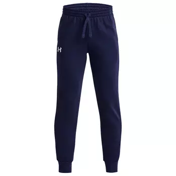 Тренировочные брюки Under Armour Kid's Rival Fleece Joggers, цвет Midnight Navy