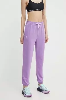 Тренировочные брюки Under Armour Rival, фиолетовый