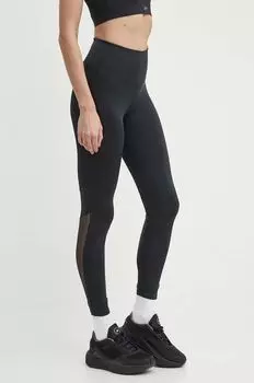 Тренировочные леггинсы Basic Mesh Reebok, черный