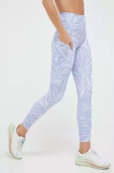 Тренировочные леггинсы Heart Into It x Mizuno Roxy, синий