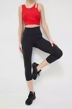 Тренировочные леггинсы Reebok, черный