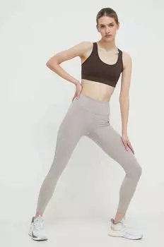 Тренировочные леггинсы Reebok, серый