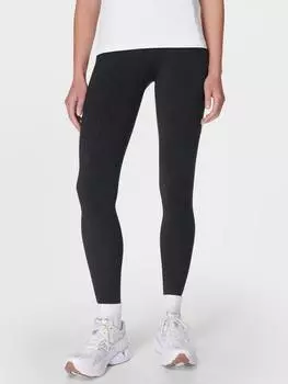 Тренировочные леггинсы с силовым тиснением Sweaty Betty, черный
