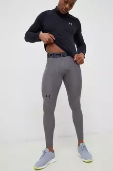 Тренировочные леггинсы Under Armour, серый