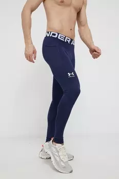 Тренировочные леггинсы Under Armour, темно-синий