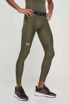 Тренировочные леггинсы Under Armour, зеленый