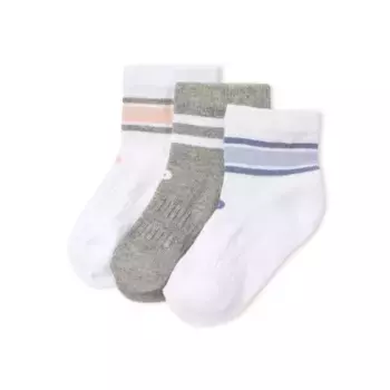 Тренировочные носки Boomerang, средний стержень, упаковка из трех пар, серый