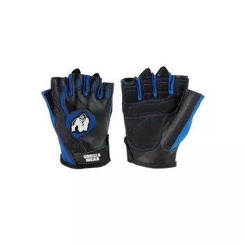 Тренировочные перчатки - Митчелл - Черный/Синий GORILLA WEAR, черный