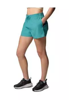 Тренировочные шорты "boundless trek active" с карманами Columbia, бирюзовый