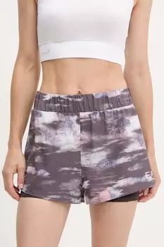 Тренировочные шорты Ea7 Emporio Armani, фиолетовый