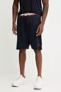 Тренировочные шорты Ea7 Emporio Armani, темно-синий