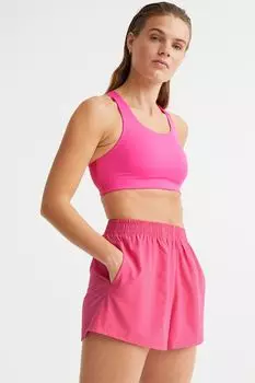 Тренировочные шорты H&amp;M, вишня