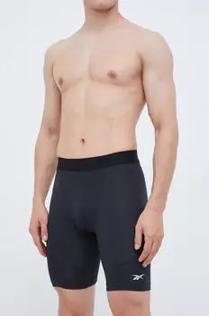 Тренировочные шорты Reebok, черный