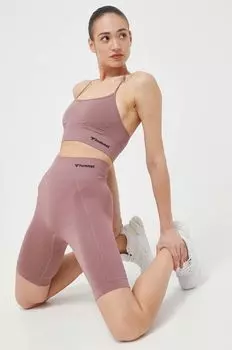 Тренировочные шорты Tif Hummel, розовый