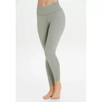 Тренировочные тайтсы ATHLECIA "FRANZ", с легкой компрессией, зеленый