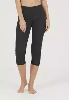 Тренировочные тайтсы ATHLECIA "HERBE MELANGE", с длительным функциональным растяжением, цвет Schwarz-Meliert