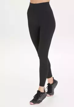 Тренировочные тайтсы ENDURANCE "Maidon", бесшовного дизайна, черный