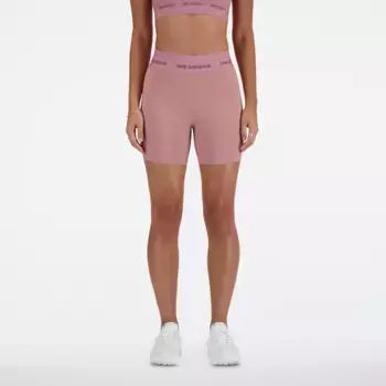 Тренировочные тайтсы New Balance "ЖЕНСКИЕ ТРЕНИРОВОЧНЫЕ ШОРТЫ", цвет Rosewood (669)