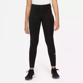 Тренировочные тайтсы Nike "DRI-FIT ONE BIG KIDS (GIRLS') LEGGINGS", белый