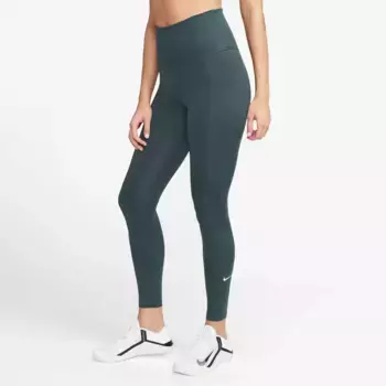 Тренировочные тайтсы Nike "ONE WOMEN'S HIGH-RISE LEGGINGS", белый