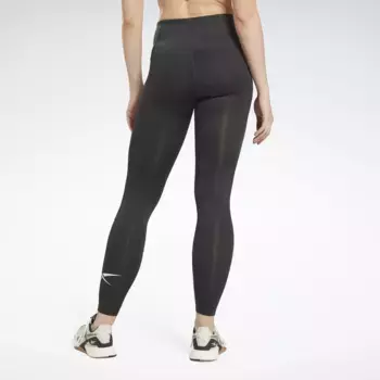 Тренировочные тайтсы Reebok "WORKOUT READY VECTOR LEGGINGS", черный