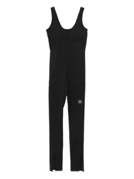 Тренировочный комбинезон с раздельными штанинами Adidas by Stella McCartney, черный