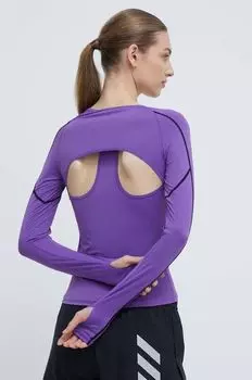 Тренировочный лонгслив Heat Race P.E Nation, фиолетовый