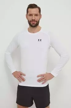 Тренировочный с длинным рукавом Under Armour, белый