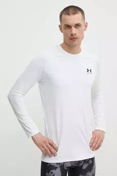 Тренировочный с длинным рукавом Under Armour, белый