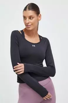 Тренировочный с длинным рукавом Under Armour, черный