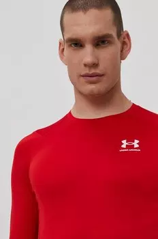 Тренировочный с длинным рукавом Under Armour, красный