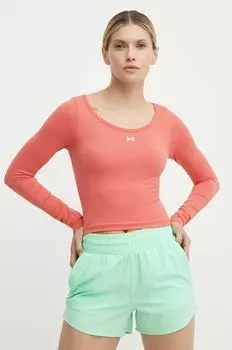Тренировочный с длинным рукавом Under Armour, оранжевый