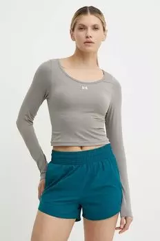 Тренировочный с длинным рукавом Under Armour, серый