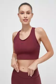 Тренировочный топ Lux Perform Reebok, гранатовый