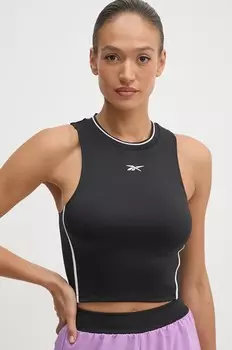 Тренировочный топ Reebok Team, черный
