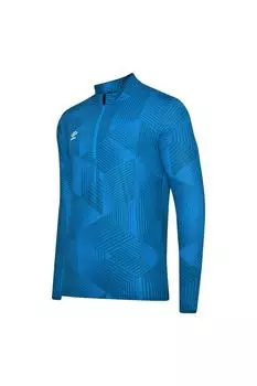 Тренировочный топ с молнией максимум 1/4 Umbro, синий