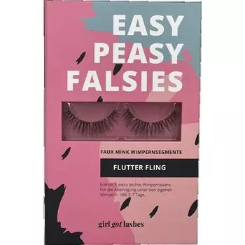 Трепетающие ресницы GirlGotLashes, 5 шт.