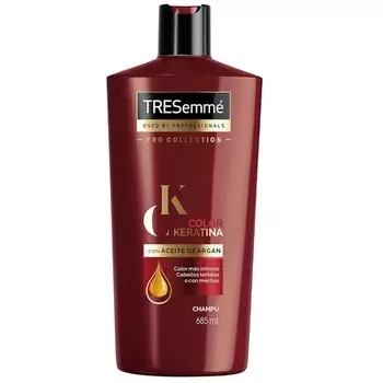 TRESemm Шампунь Keratin Color для окрашенных или мелированных волос с аргановым маслом - 685 мл