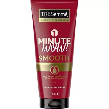 Tresemme 1 Minute Wow Smooth Интенсивное лечение волос с гидролизованным кератином и комплексом Pro-Bond 170 мл, Tresemme