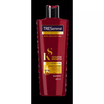 Tresemme Pro Collection Кератиновый гладкий шампунь с маслом марулы 400 мл, Tresemme