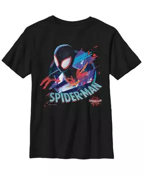 Треснувшая детская футболка Marvel Spider-Man: Into the Spider-Verse для мальчиков Fifth Sun