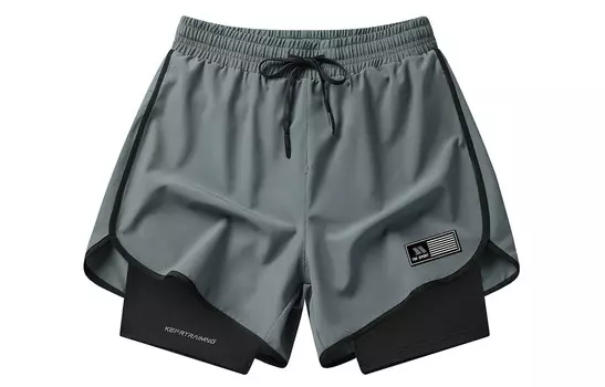 TRESPASS Повседневные шорты унисекс, Красный