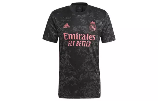 Третья аутентичная футболка Real Madrid 20/21 Adidas, черный
