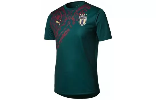 Третья майка стадиона Italia 20-21 зеленая Puma, зеленый