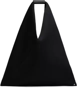 Треугольная классическая сумка-тоут MM6 Maison Margiela, черный