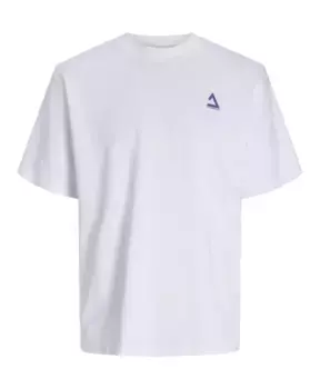 Треугольная летняя футболка Jack & Jones, белый