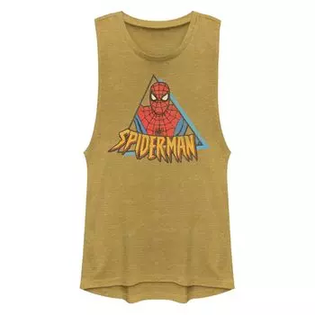 Треугольная мускулистая майка Marvel Spider-Man для юниоров в стиле ретро Licensed Character